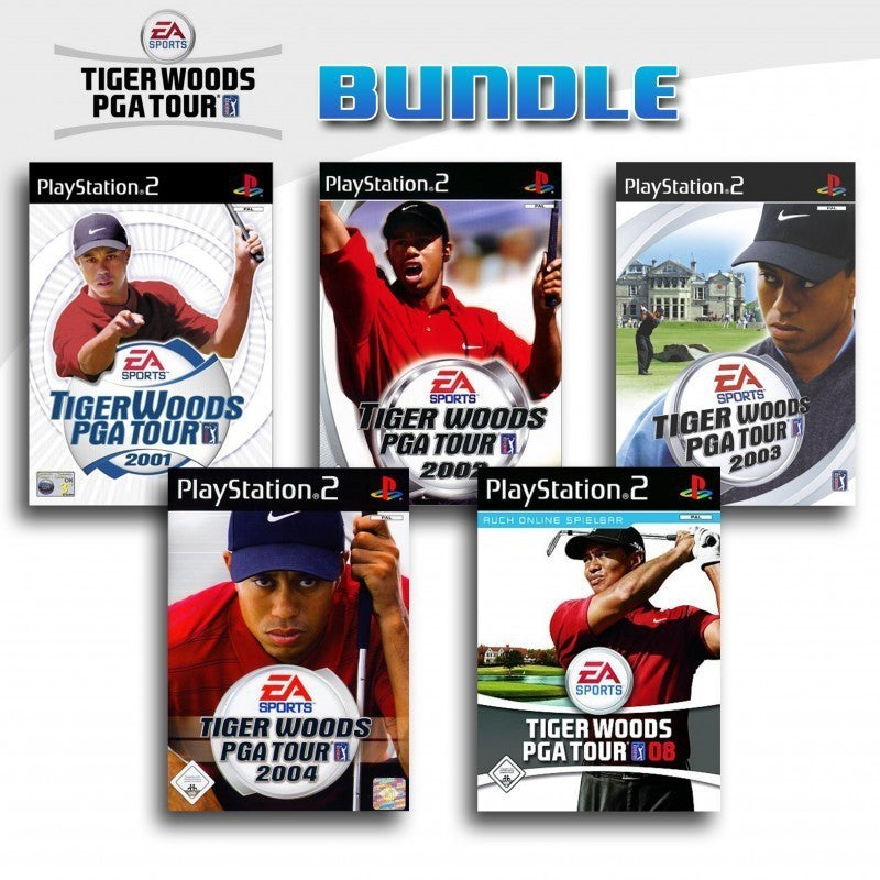 Tiger Woods PGA Tour 5er Pack 4