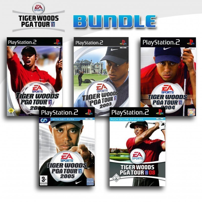 Tiger Woods PGA Tour 5er Pack 7
