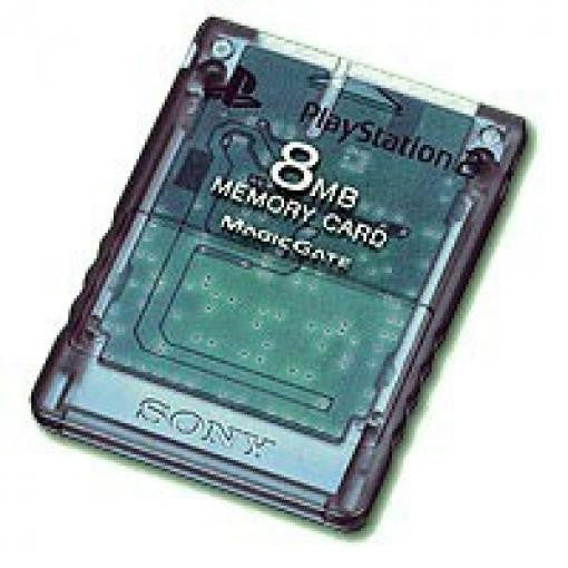 Original Memory Card / Memorycard / Speicherkarte 8 MB grau transp. [Sony]
