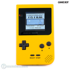 Konsole gelb IPS LCD Display Mod