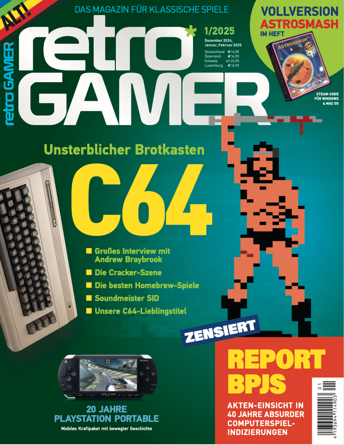 retro GAMER Ausgabe Nr. 1/2025