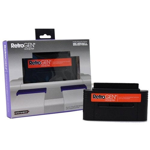 Retrogen Genesis to SNES Cartridge Adapter [retro-bit]