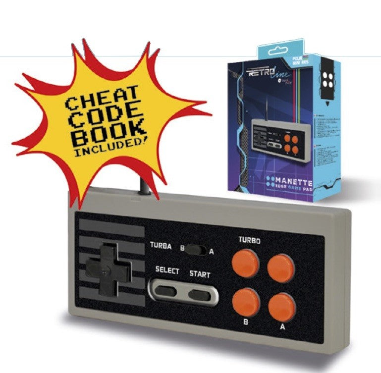 Mini Classic Controller + Cheat Code Buch [Steelplay]