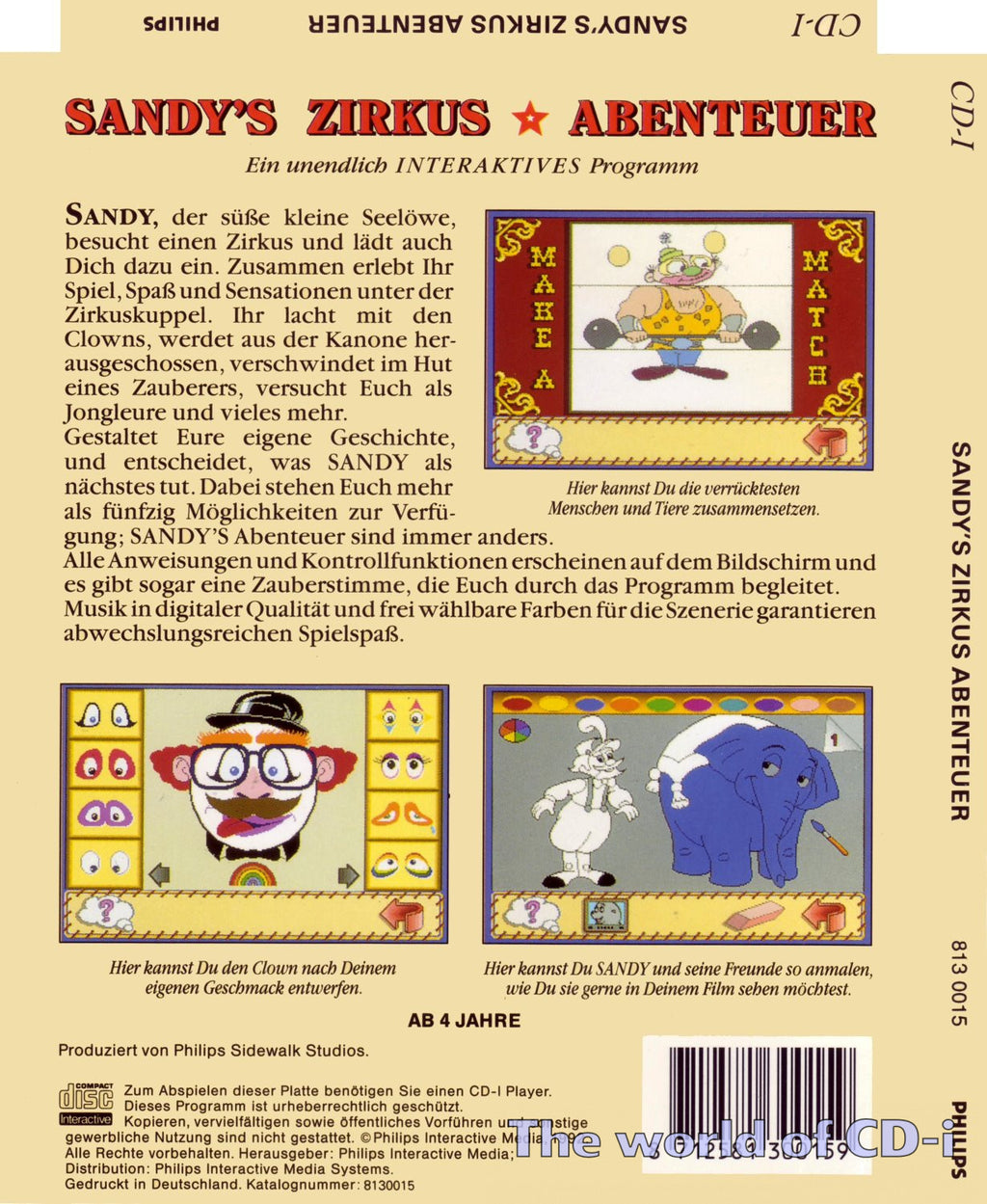 Sandy’s Zirkus Abenteuer (DE)