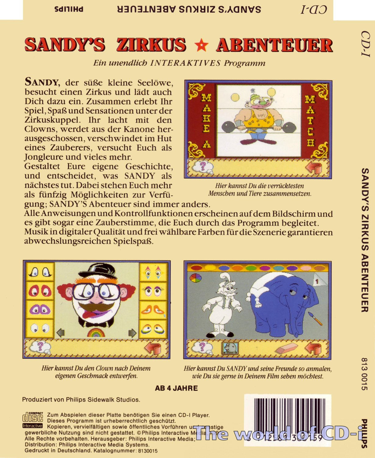 Sandy’s Zirkus Abenteuer (DE)