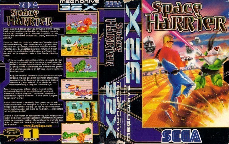 Space Harrier (EU)