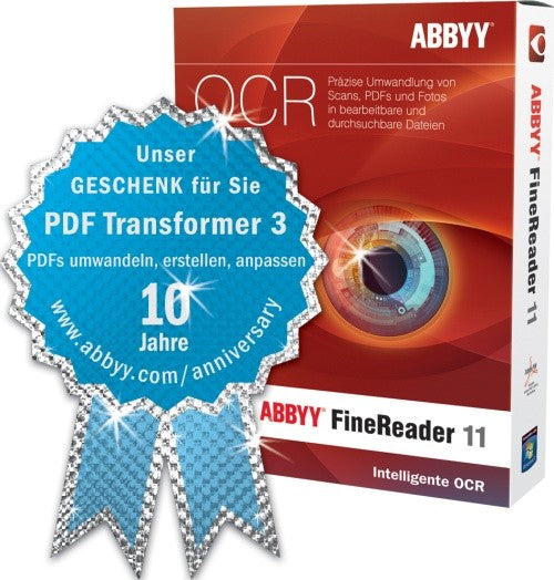 ABBYY FineReader 11 - Professional — Anniversary Edition
