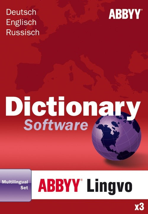 ABBYY Lingvo x3 - Multilingual Set Deutsch-Englisch-Russisch