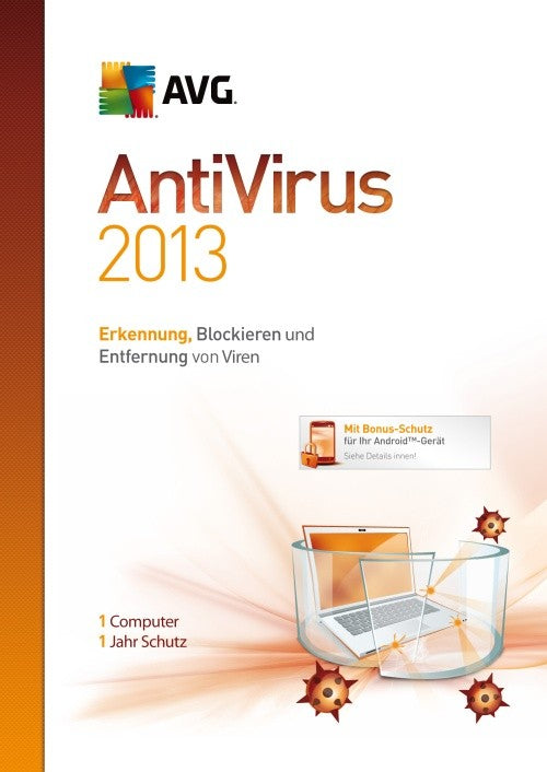 AVG AntiVirus 2013 1-Platz