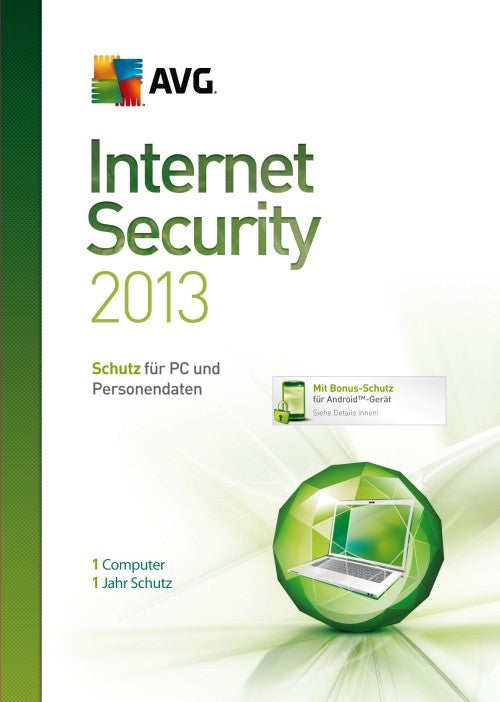 AVG Internet Security 2013 1-Platz