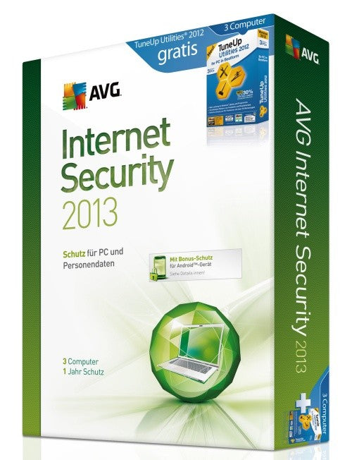 AVG Internet Security 2013 + TuneUp 2012 / 3-Platz