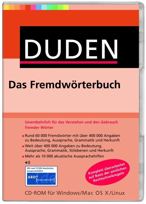 DUDEN: Das Fremdwörterbuch