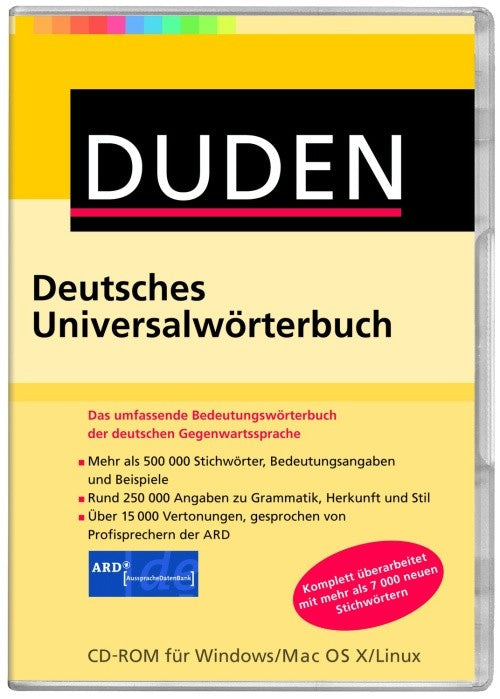 DUDEN: Deutsches Universalwörterbuch