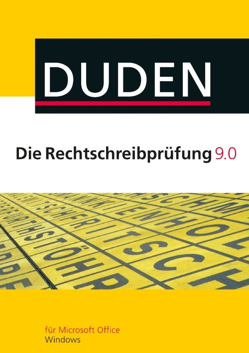 DUDEN: Rechtschreibprüfung für Microsoft Office Standard 9.0