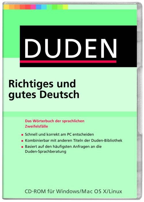 DUDEN: Richtiges und gutes Deutsch