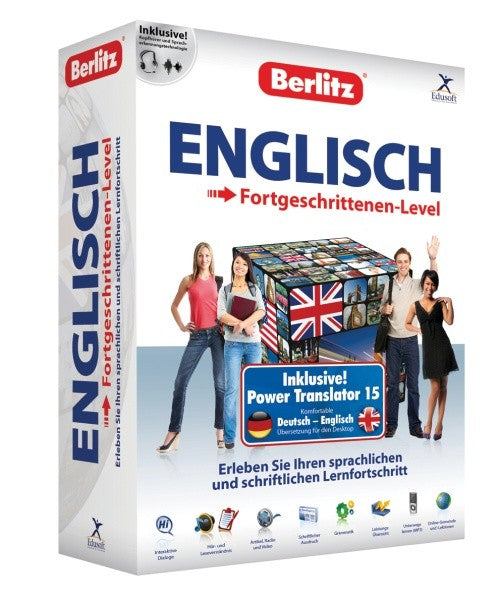 Englisch Fortgeschrittenen-Level + Power Translator