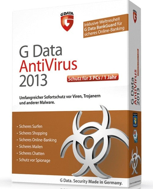 G Data Antivirus 2013 3PC