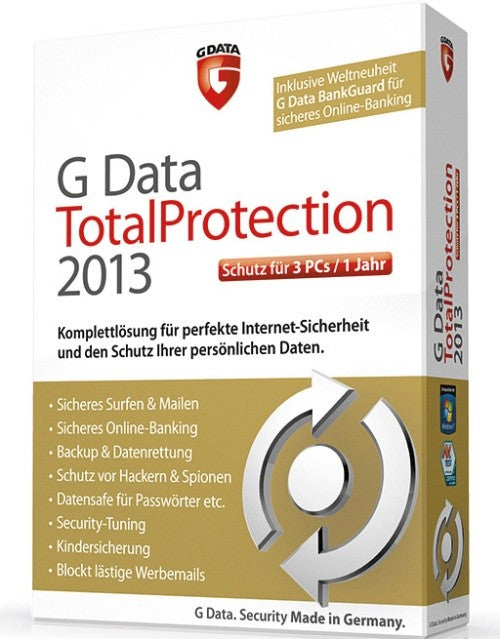 G Data TotalProtection 2013 3PC