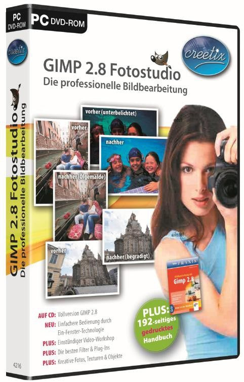 GIMP 2.8 Fotostudio