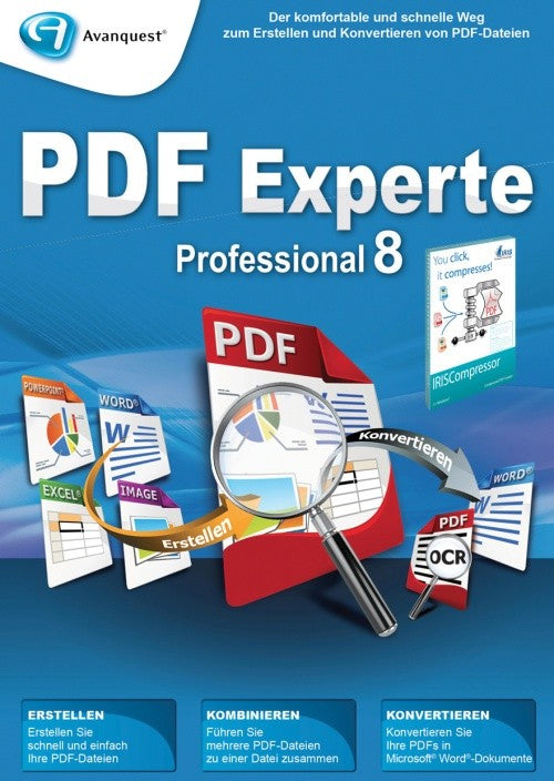IRISCompressor + PDF Experte 8 Professional