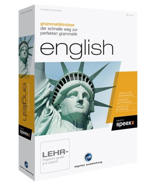 Interaktive Sprachreise: Grammatiktrainer English