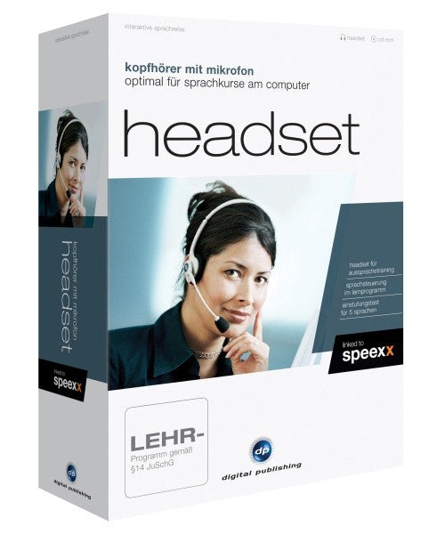 Interaktive Sprachreise: Headset + Einstufungstest