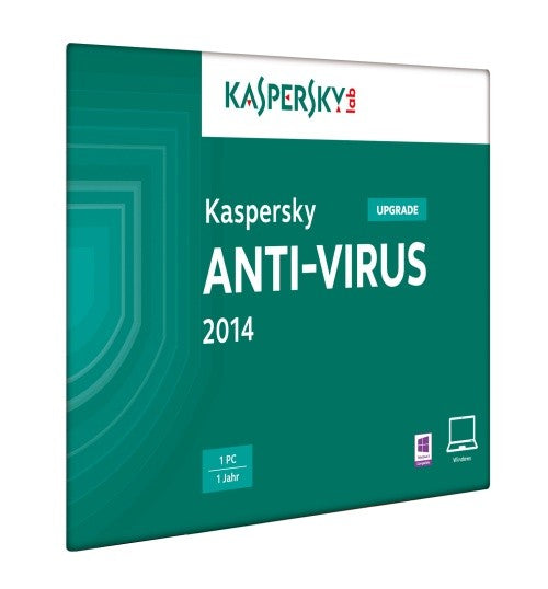 Kaspersky AntiVirus 2014 Upgrade / Frustfreie Verpackung