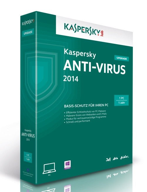 Kaspersky AntiVirus 2014 Upgrade