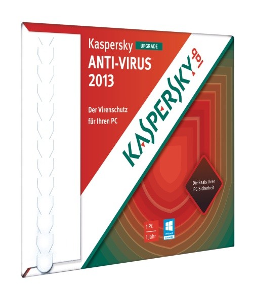 Kaspersky Antivirus 2013 Upgrade [FFP]