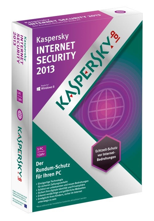 Kaspersky Internet Security 2013 5 Lizenzen