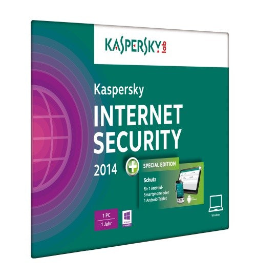 Kaspersky Internet Security 2014 1 User + Android Security / Frustfreie Verpackung