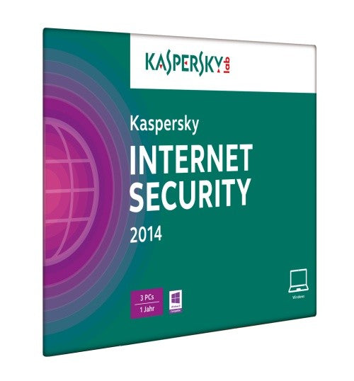 Kaspersky Internet Security 2014 3 Lizenzen / Frustfreie Verpackung