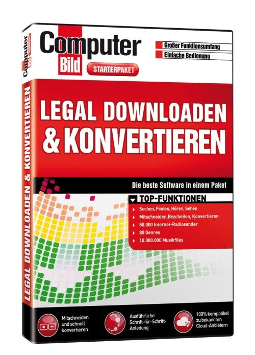Computer Bild: Legal downloaden & konvertieren