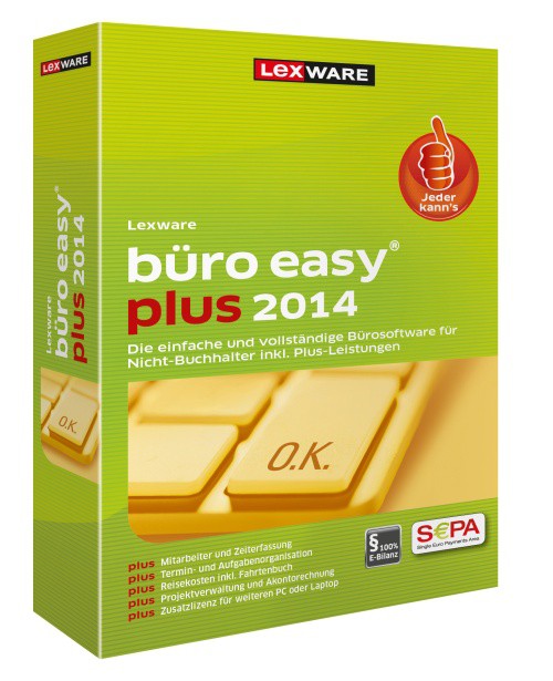 Lexware Büro Easy Plus 2014 Version 9.00