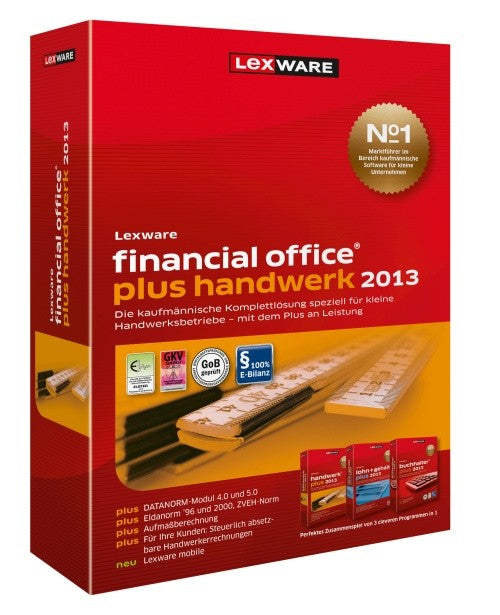 Lexware Financial Office Plus Handwerk 2013 Update Version 13.00