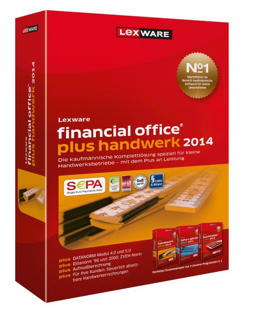 Lexware Financial Office Plus Handwerk 2014 Version 14.00