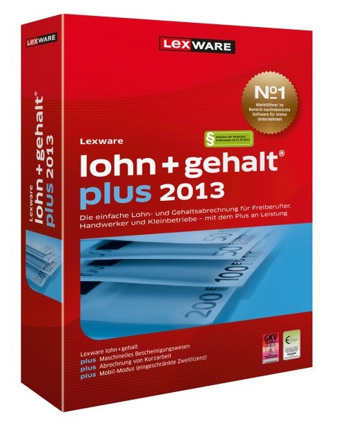 Lexware Lohn + Gehalt Plus Juli 2013 Update Version 17.50