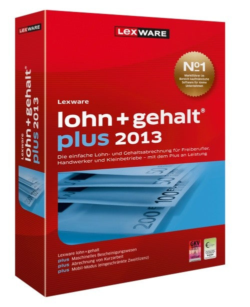 Lexware Lohn+Gehalt Plus 2013 Version 17.00