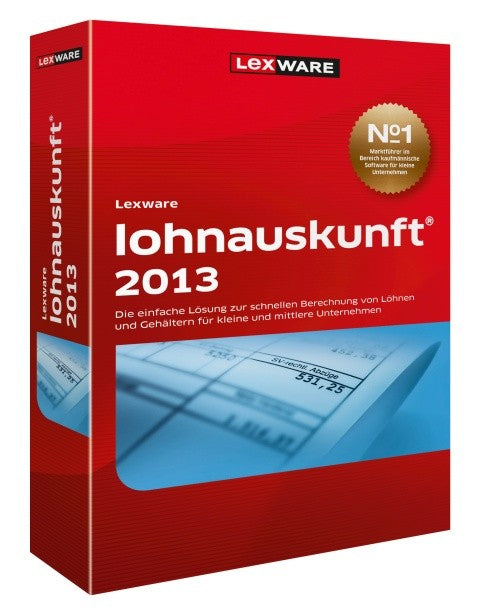 Lexware Lohnauskunft 2013 Update Version 21.00