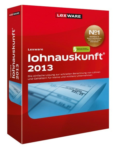 Lexware Lohnauskunft Juli 2013 Version 21.50