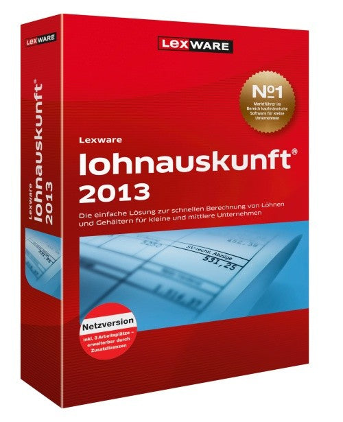 Lexware Lohnauskunft Netz 2013 Version 21.00