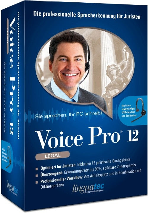 Linguatec Voice Pro 12 - Legal / Mini-Box