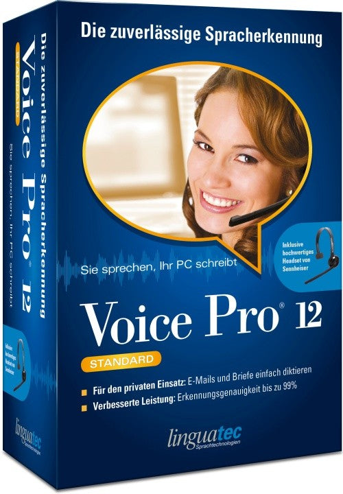 Linguatec Voice Pro 12 - Standard / Mini-Box