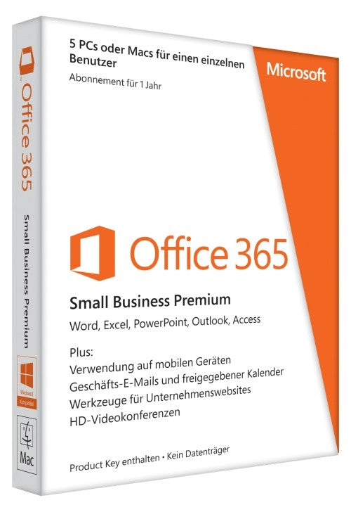 MS Office 365 Small Business Premium [PKC]