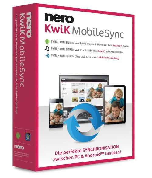 Nero Kwik Mobile Sync