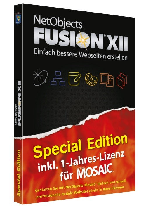 NetObjects Fusion 12 — Special Edition