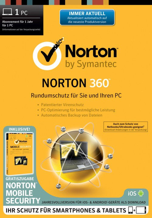 Norton 360 + Norton Mobile Security
