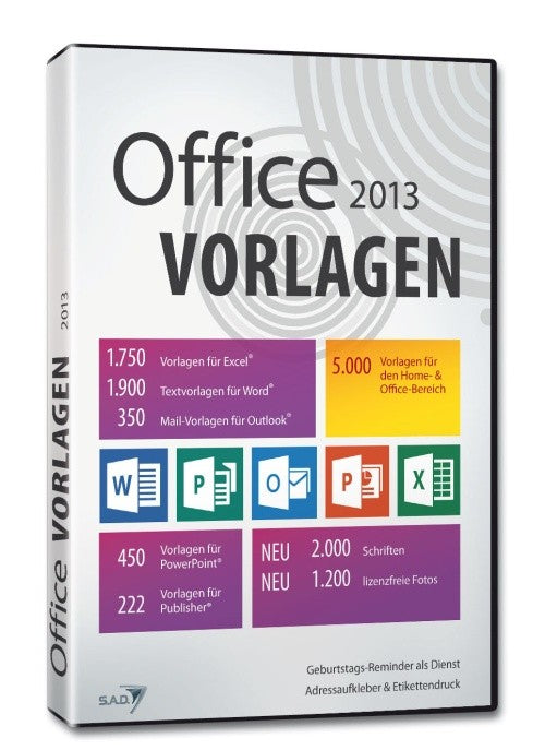 Office Vorlagen 2013