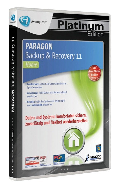 Paragon Backup & Recovery 11 Home