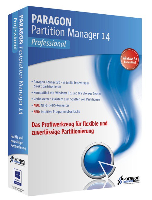 Paragon Partition Manager 14 Professional